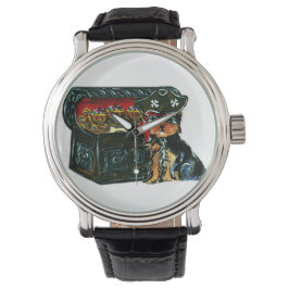 Pirate Poo Horloge