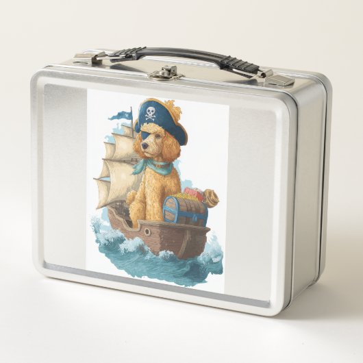 Pirate Poodle � Grappige Zee Hond (Voorkant)