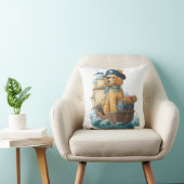 Pirate Poodle � Grappige Zee Hond Kussen (Stoel)