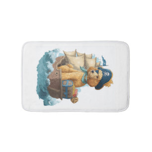 Pirate Poodle � Grappige Zeehond Badmat