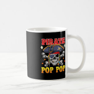 Pirate Pop-pop schedel Crossbones Halloween Kostuu Koffiemok