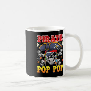 Pirate Pop-pop schedel Crossbones Halloween Kostuu Koffiemok