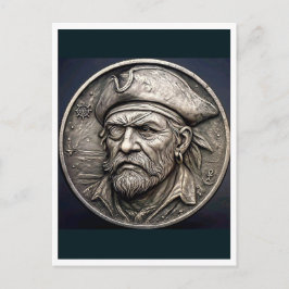 Pirate. Postcard Briefkaart
