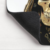 Pirate Posterized skull face Muismat (Hoek)