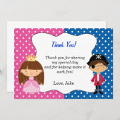 Pirate Princess Bedankt voor je kaartje. (Voorkant / Achterkant)