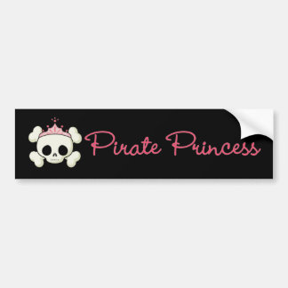 Pirate Princess Bumpersticker
