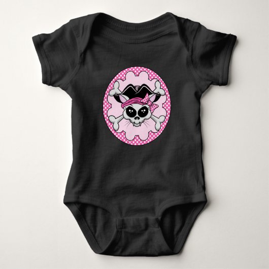 Pirate Princess Kat Skull Romper (Voorkant)