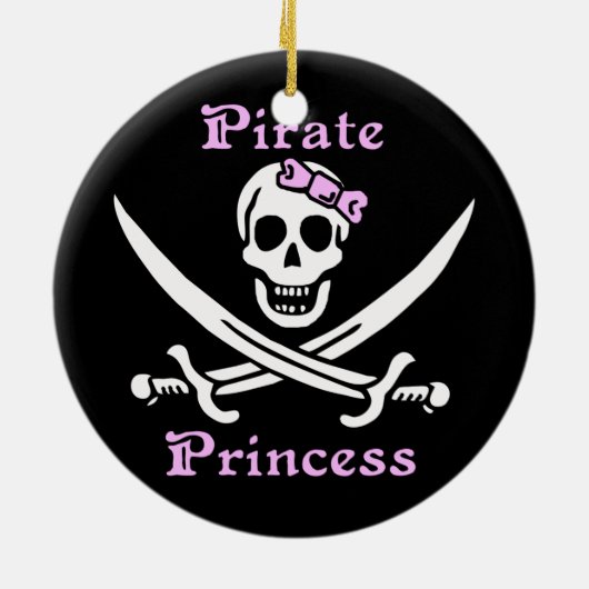Pirate Princess Ornament (Achterkant)