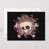 Pirate Princess-tiara Briefkaart (Voorkant / Achterkant)