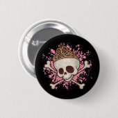Pirate Princess-tiara Ronde Button 5,7 Cm (Voorkant /achterkant)