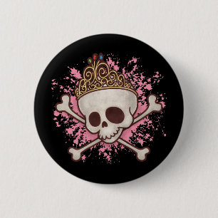 Pirate Princess-tiara Ronde Button 5,7 Cm