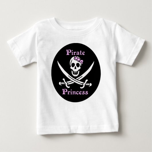 Pirate Princess Toddler Long-sleeve shirt (Voorkant)