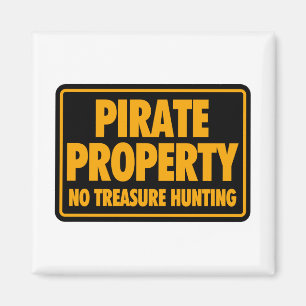 Pirate Property Magneet