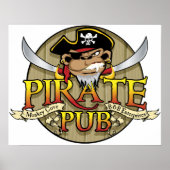 Pirate Pub Poster (Voorkant)