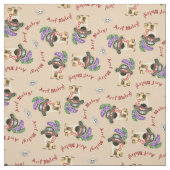Pirate Pug Fabric Stof (Swatch)