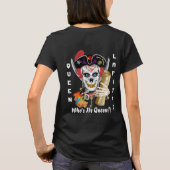 Pirate Queen 1 1 en 2 voor en achter T-shirt (Achterkant)