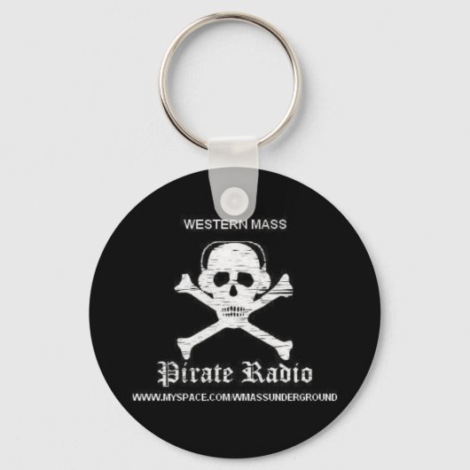 Pirate Radio Sleutelhanger (Voorkant)