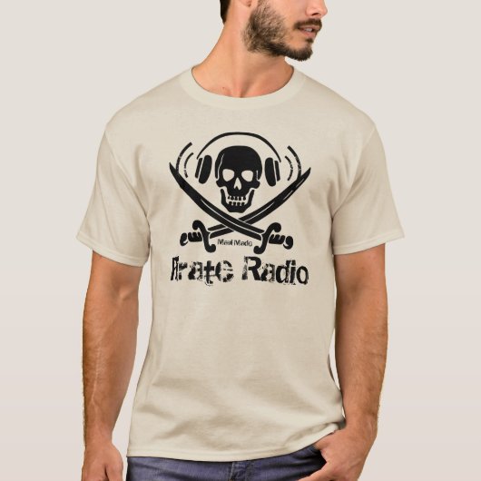 Pirate Radio T-shirt (Voorkant)