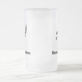 Pirate resultaten gedreven matglas bierpul (Center)