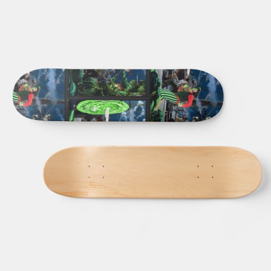 Pirate Rick Persoonlijk Skateboard (Horizontaal)