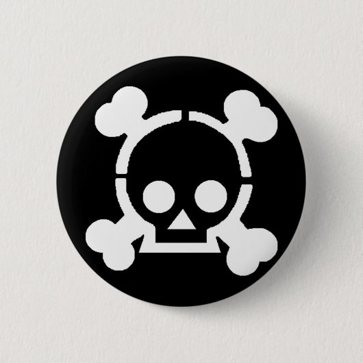 Pirate! Ronde Button 5,7 Cm (Voorkant)