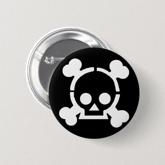 Pirate! Ronde Button 5,7 Cm (Voorkant /achterkant)