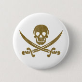  Pirate Ronde Button 5,7 Cm (Voorkant)