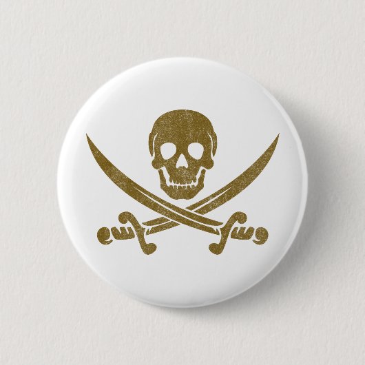  Pirate Ronde Button 5,7 Cm (Voorkant)