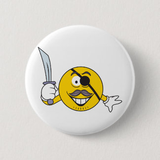 Pirate Ronde Button 5,7 Cm