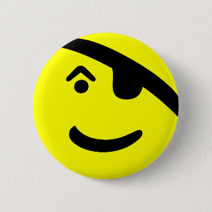 Pirate Ronde Button 5,7 Cm
