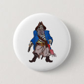 PIRATE RONDE BUTTON 5,7 CM (Voorkant)