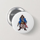 PIRATE RONDE BUTTON 5,7 CM (Voorkant /achterkant)