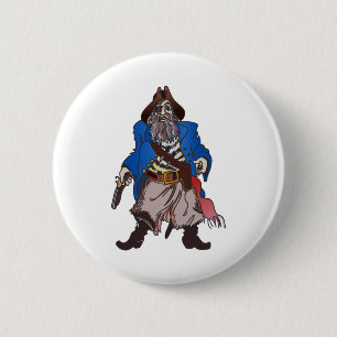 PIRATE RONDE BUTTON 5,7 CM