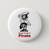 Pirate Ronde Button 5,7 Cm (Voorkant)