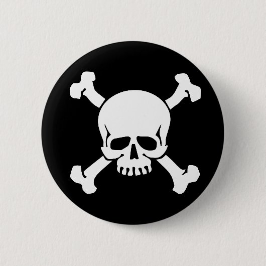 Pirate Ronde Button 5,7 Cm (Voorkant)