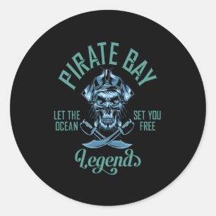 Pirate Ronde Sticker