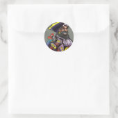 Pirate Ronde Sticker (Tas)