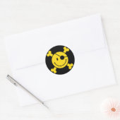 Pirate Ronde Sticker (Envelop)