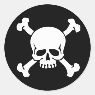 Pirate Ronde Sticker