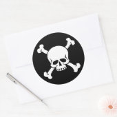 Pirate Ronde Sticker (Envelop)