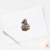 Pirate Ronde Sticker (Envelop)
