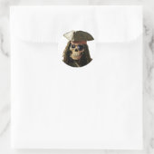 Pirate Ronde Sticker (Tas)