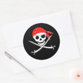 PIRATE RONDE STICKERS - PARTIJ (Envelop)