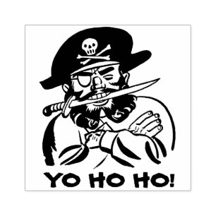 Pirate Rubber Stamp Rubberstempel