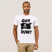 PIRATE RUM DAD MANNEN T-SHIRTS (Voorkant volledig)