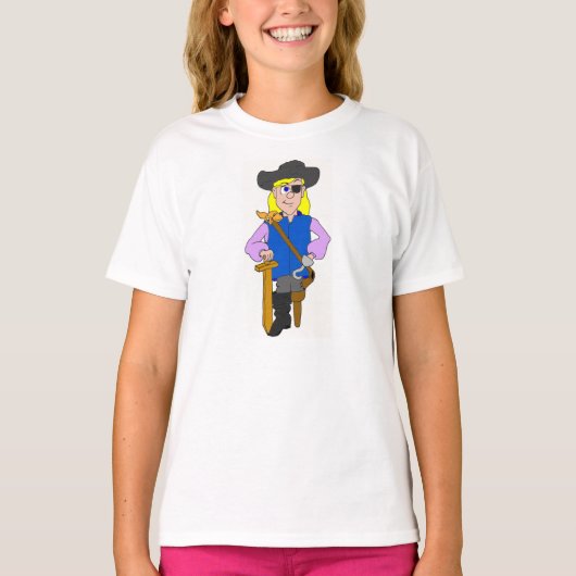 Pirate Sadie T-shirt (Voorkant)