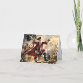 Pirate Santa Bedankkaart (Achterkant)