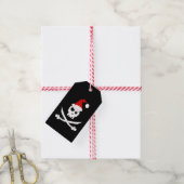 Pirate Santa Cadeaulabel (Met Touw)