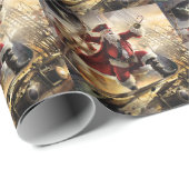 Pirate Santa Cadeaupapier (Rol Hoek)