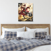 Pirate Santa Canvas Afdruk (Insitu (Slaapkamer))